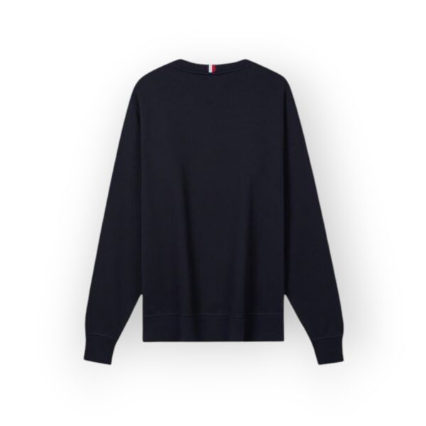Tommy Hilfiger Men's Black Logo Sweatshirt - Casual Luxury Style - Image 2