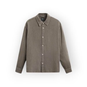 Men's Grey Overshirt - Versatile and Stylish Layering