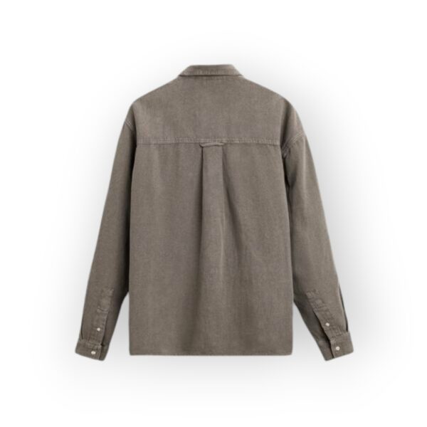 Men's Grey Overshirt - Versatile and Stylish Layering - Image 2