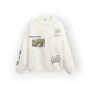 ZARA Men's Graphic Print Sweatshirt - Unique and Stylish Casual Wear