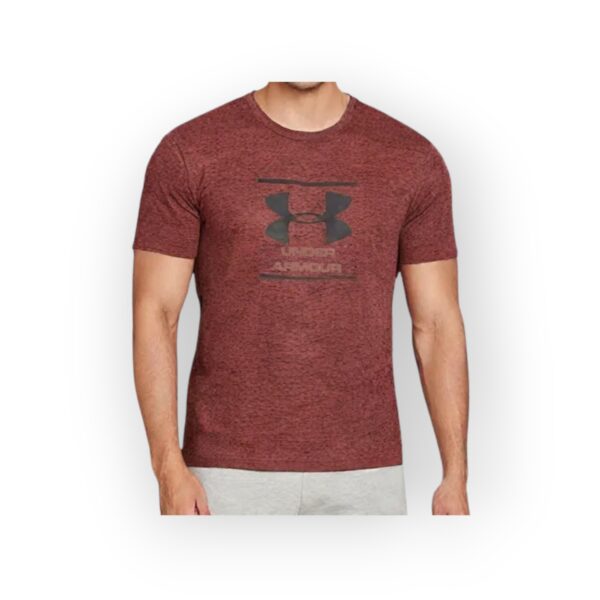 UNDER ARMOUR Men's Under Armour Maroon Logo T-Shirt