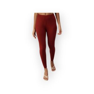 Women's Brown Prisma Ankle Leggings
