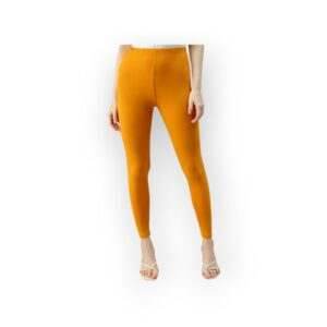 Women's Mustard Prisma Ankle Leggings