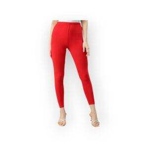 Women's AppleRed Ankle Leggings