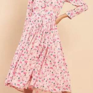 SOCH PACH Mushlin Dress with Floral Designs
