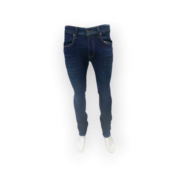 KARL LAGERFELD Men's Slim-Fit Dark Blue Denim Jeans