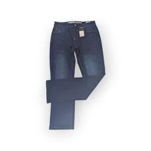 BAUHAUS JEANS Men's Dark Blue Straight-Fit Denim Jeans