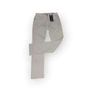 Men's Beige Regular-Fit Casual Trousers
