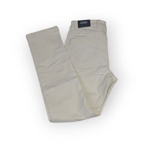 Men's Beige Regular-Fit Casual Trousers - Image 2