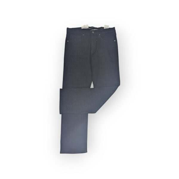 Men's Dark Blue Slim-Fit Denim Jeans