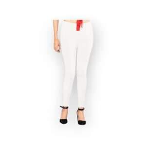 White Ankle Legging prisma for Women