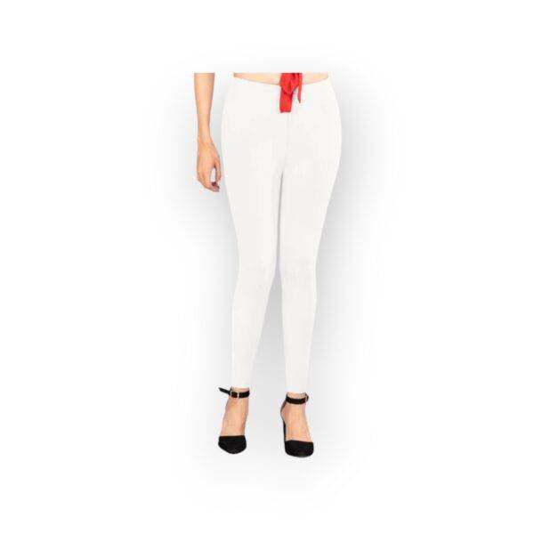 White Ankle Legging prisma for Women