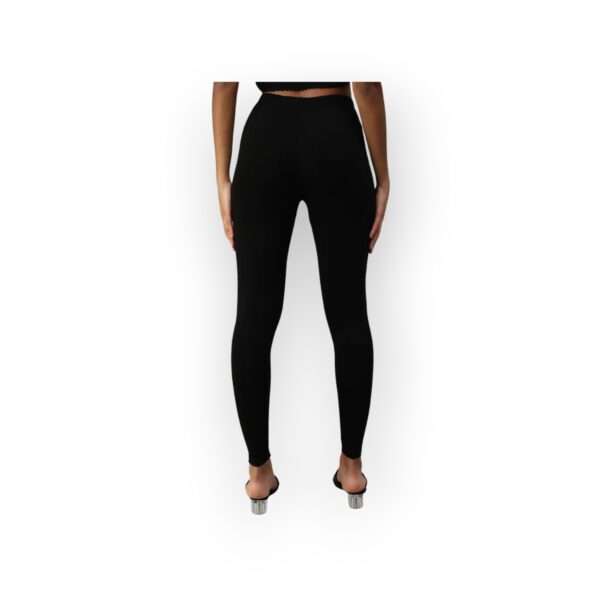 Women's prisma Black Ankle Leggings - Image 2