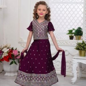 ETHNIC CROP TOPS KIDS WEAR