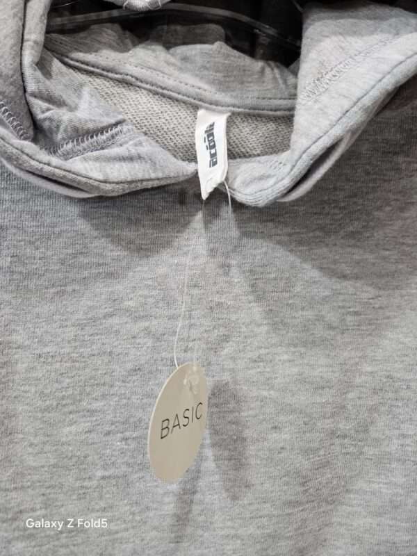 Classic Kids Grey Basic Hoodie - Comfortable and Stylish for Everyday Wear