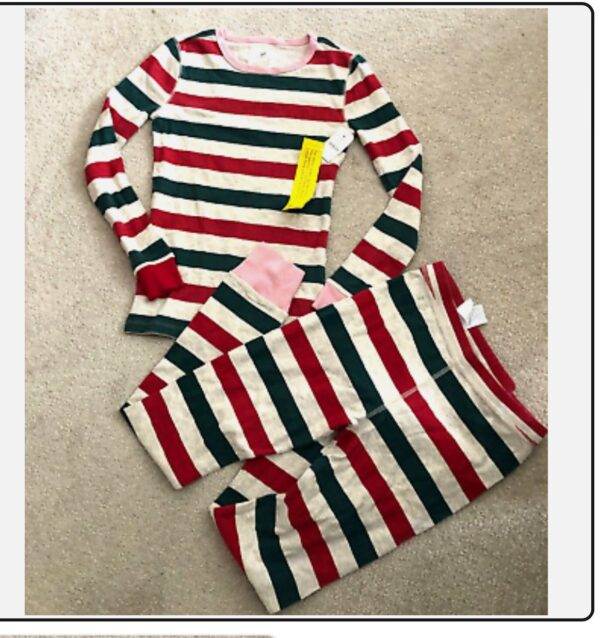 Cozy Striped Pajama Set for Kids