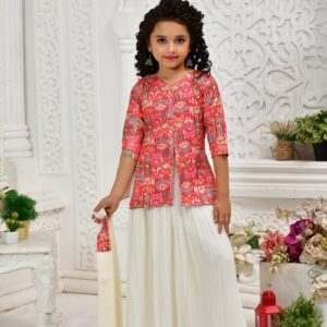 GIRLS ETHNIC SHARARA SET