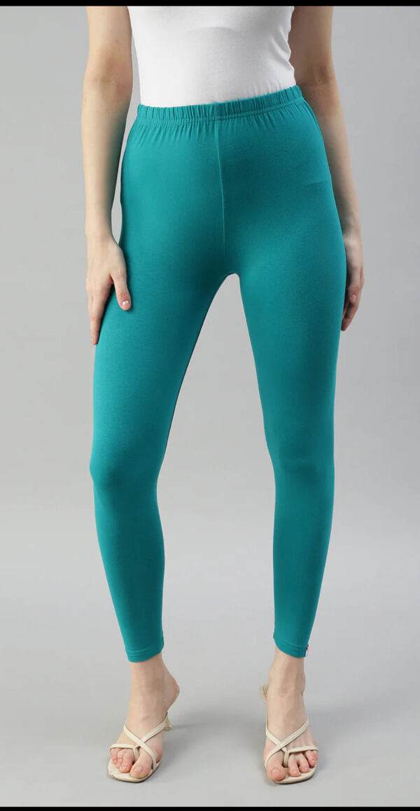 Women's Rama green Prisma Ankle Leggings