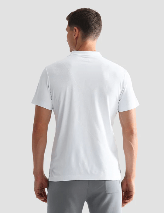 Solid Slim Fit Polo Shirt - Image 3