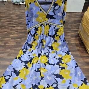 Sky Blue Alia Cut 3PCSUIT