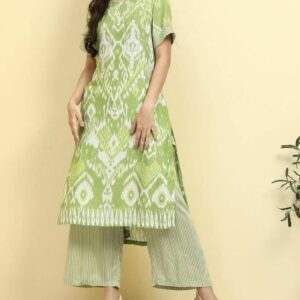 Biba ethnic Motifs printed round neck 2pc set