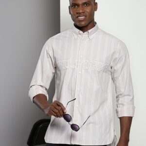 Tommy Hilfiger Paper Touch Fil-A-Fil Stripe Shirt