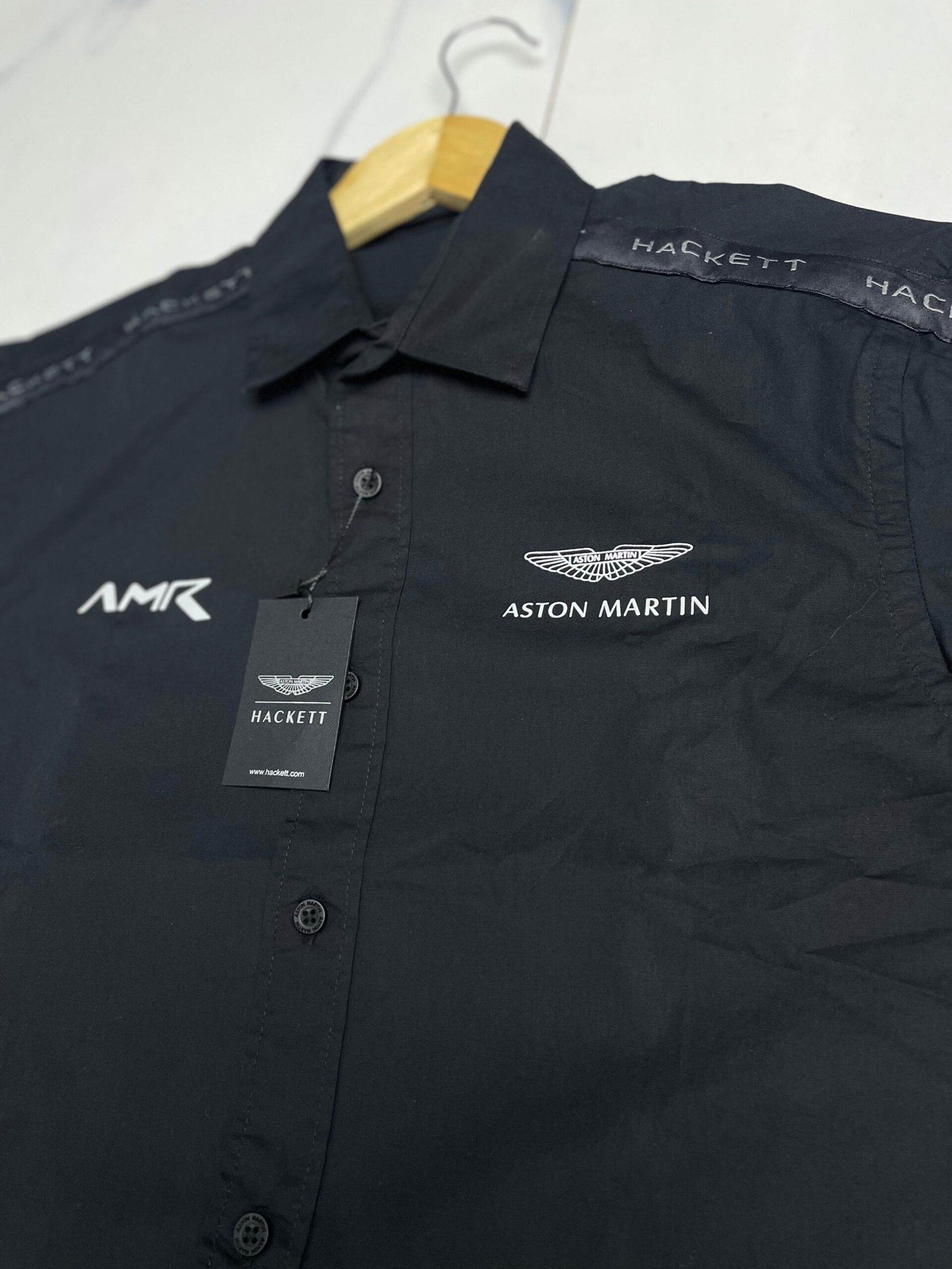 Hackett London Aston Martin Slim Fit Casual Shirt