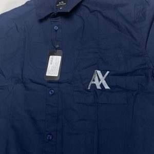 Armani Exchange A/X Lush Fern Tailored Fit Long Sleeve Shirt