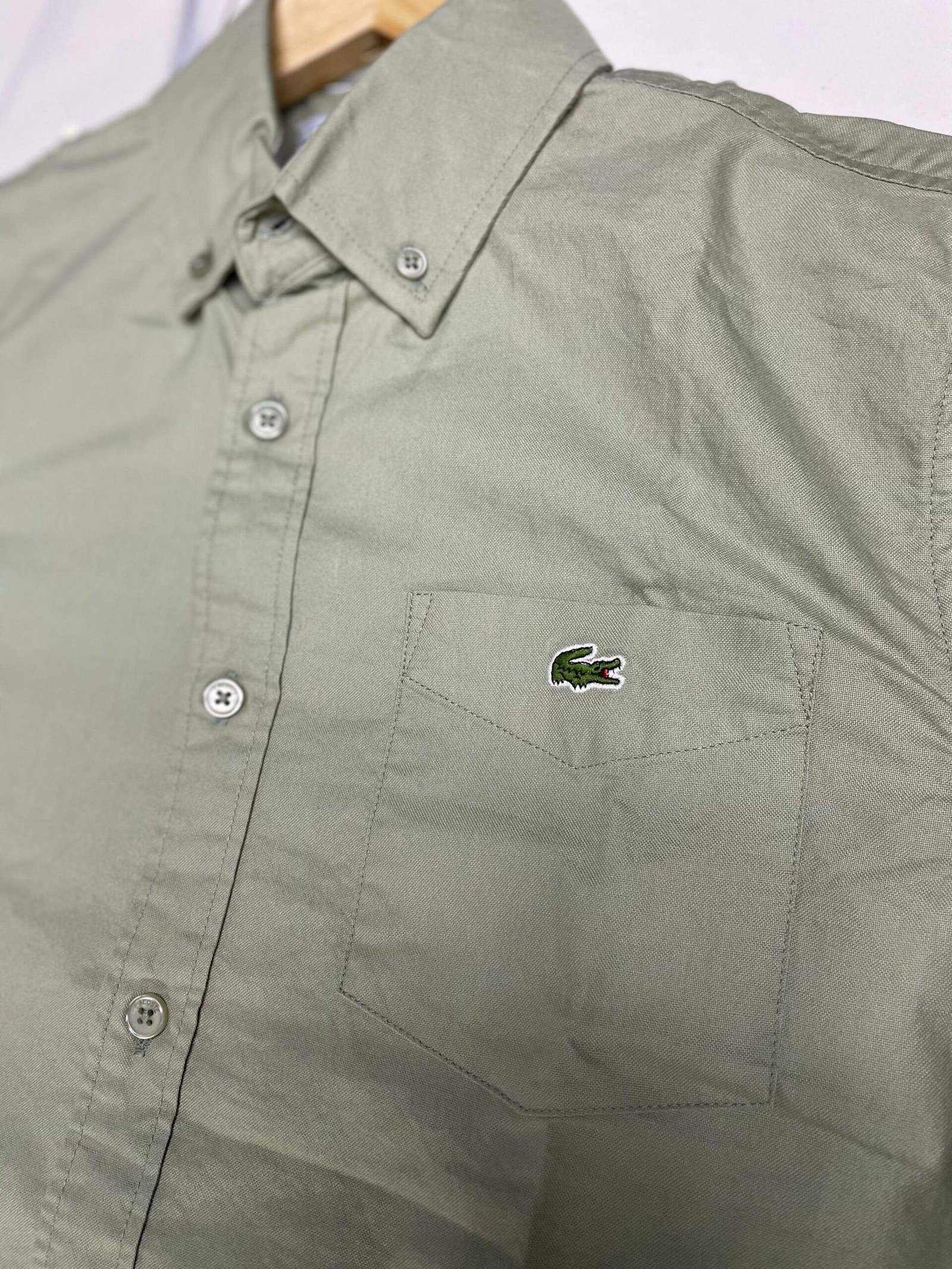 Lacoste Men Modern Slim Fit Casual Cotton Shirt