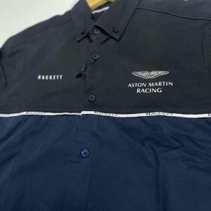 Hackett London Aston Martin Slim Fit Casual Shirt