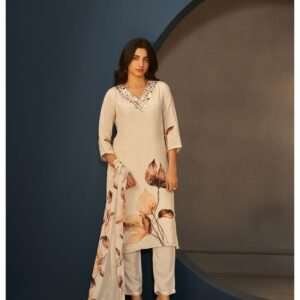 Cream Caramel full work premium suit set