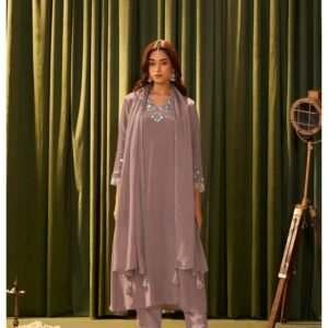 Dusty rose Caramel full work premium suit set