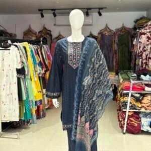 Pakistani-style lawn cotton suit