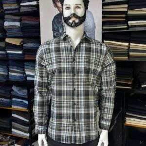 GREEN AND BLUE CHECKED SHIRT