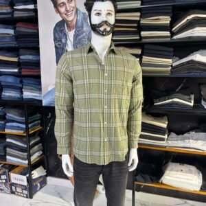 GREEN CHECKED SHIRT