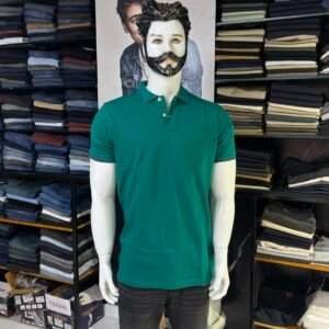 OSCAR POLO T SHIRT DARK GREEN