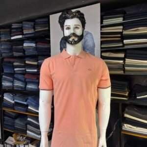 OSCAR POLO T SHIRT LIGHT ORANGE