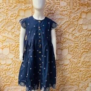 WILLOW WONDER KIDS NAVY BLUE FROCK