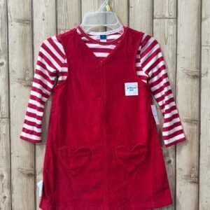 OLD NAVY Long-Sleeve Ribbed T-Shirt and Corduroy Dress Set
