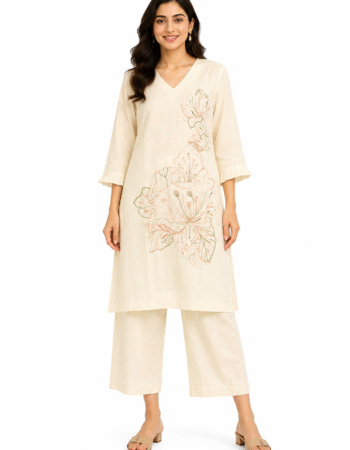 Women’s Elegant Floral Print Co-Ord Set